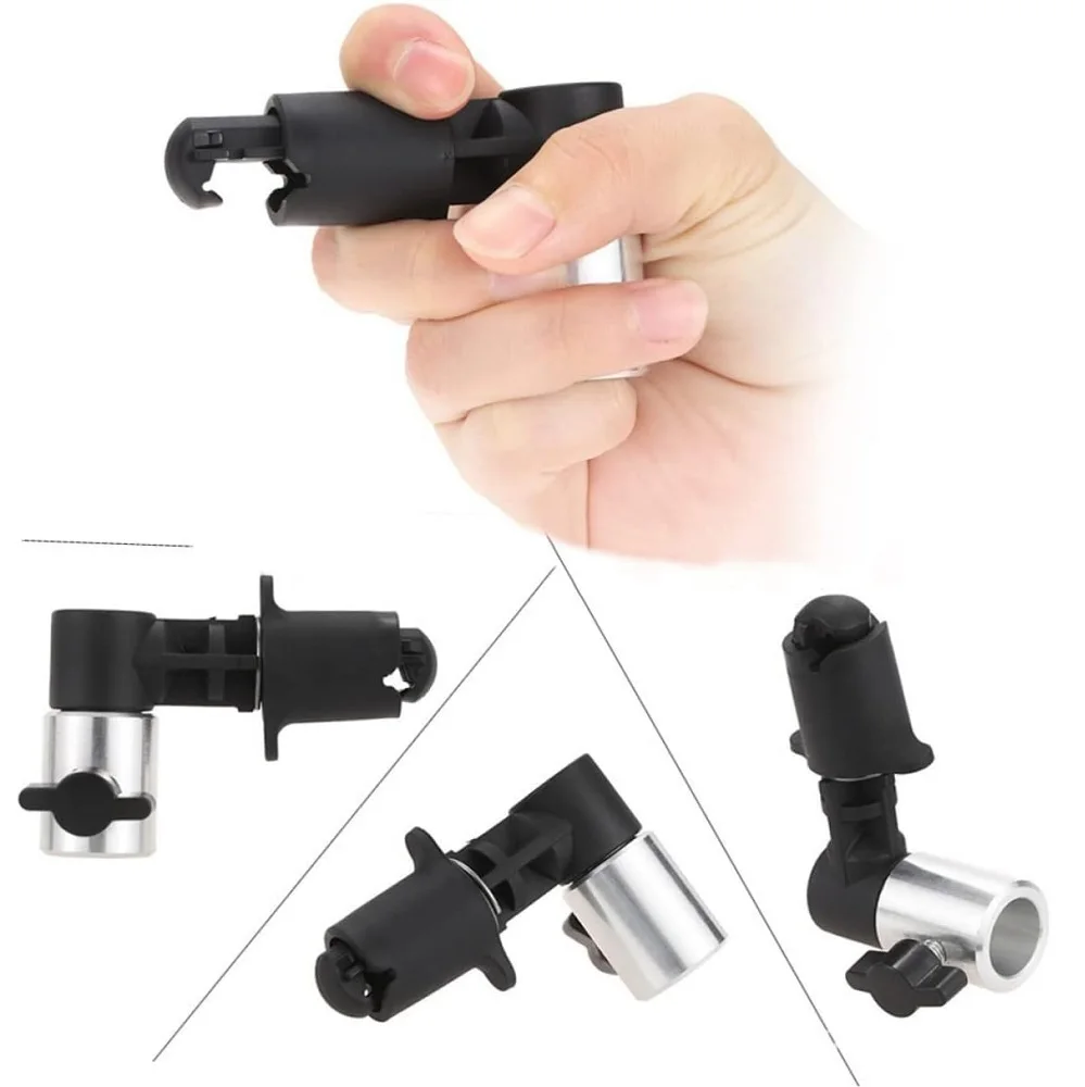 عاكس حامل خلفية المشبك، قوي سبائك الألومنيوم التصوير عاكس القرص عقد تحديد المواقع المشبك محول تركيب