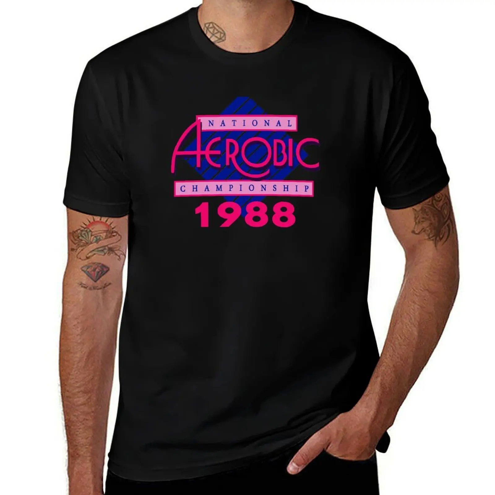 National Aerobic Championship 1988 (Ver. 1) T-Shirt t shirt man designer T-Shirt