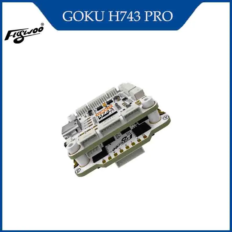 

Flywoo GOKU H743 PRO 55A 32Bit 128K 30*30 Stack H743 PRO Flight Controller with G55M AM32 4in1 ESC Plug&Play O4/O4 Pro RC Parts
