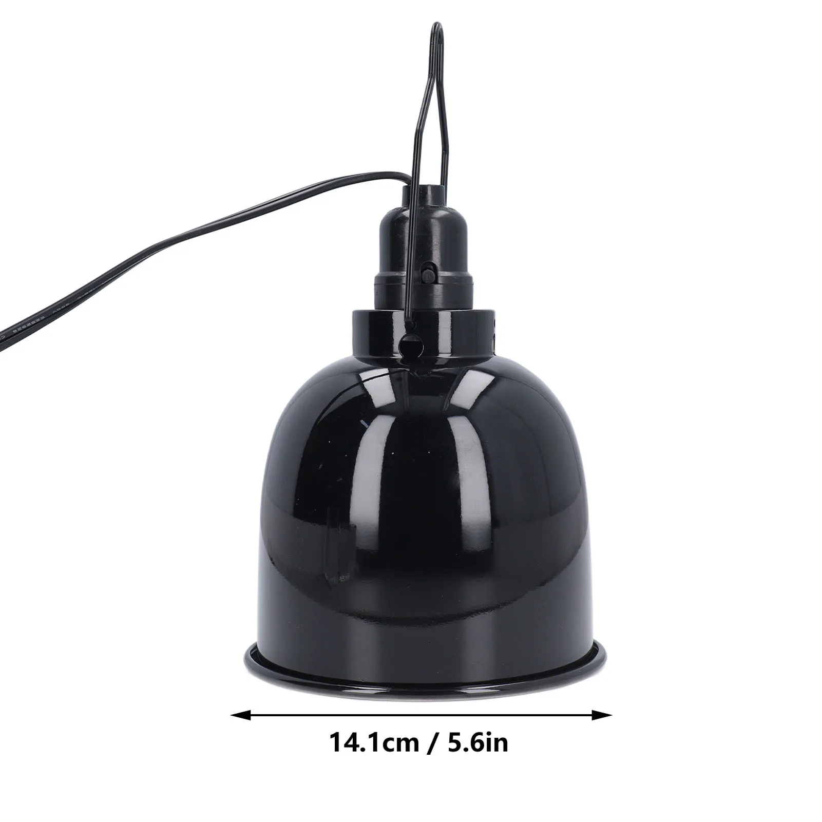 爬虫類用ヒートランプ ドーム型アルミ製 250W E27 タートル、トカゲ、テラリウム用爬虫類ライト UVBライト