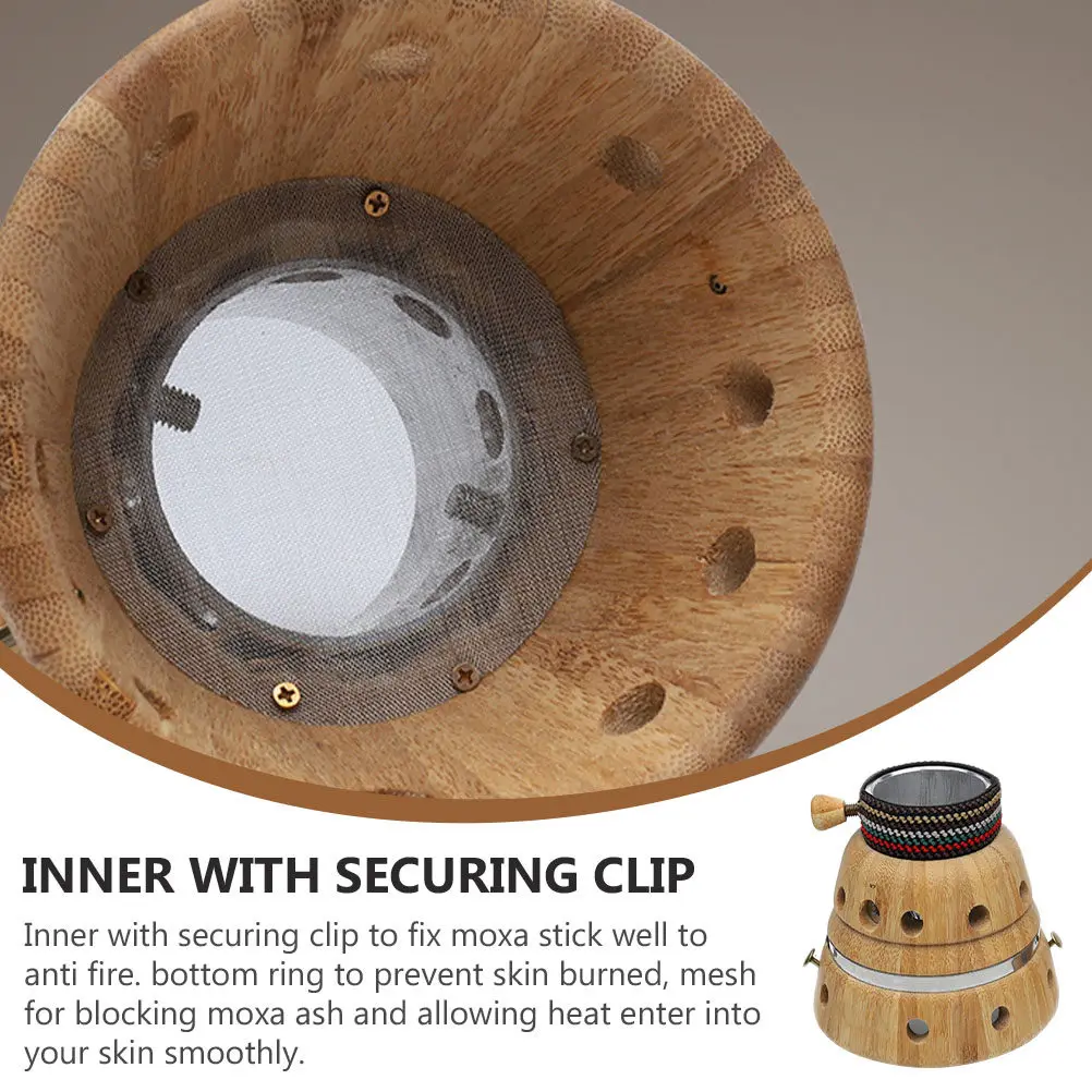 

Mini Moxa Stick Burner Portable Moxibustion Tube For Shoulder Neck Massage Tool Heat Therapy Accessory