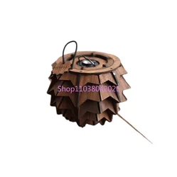 Goalzero Black Walnut Pine Cone Lampshade Adapted to Goalzero Lamp Outdoor Camping Lantern