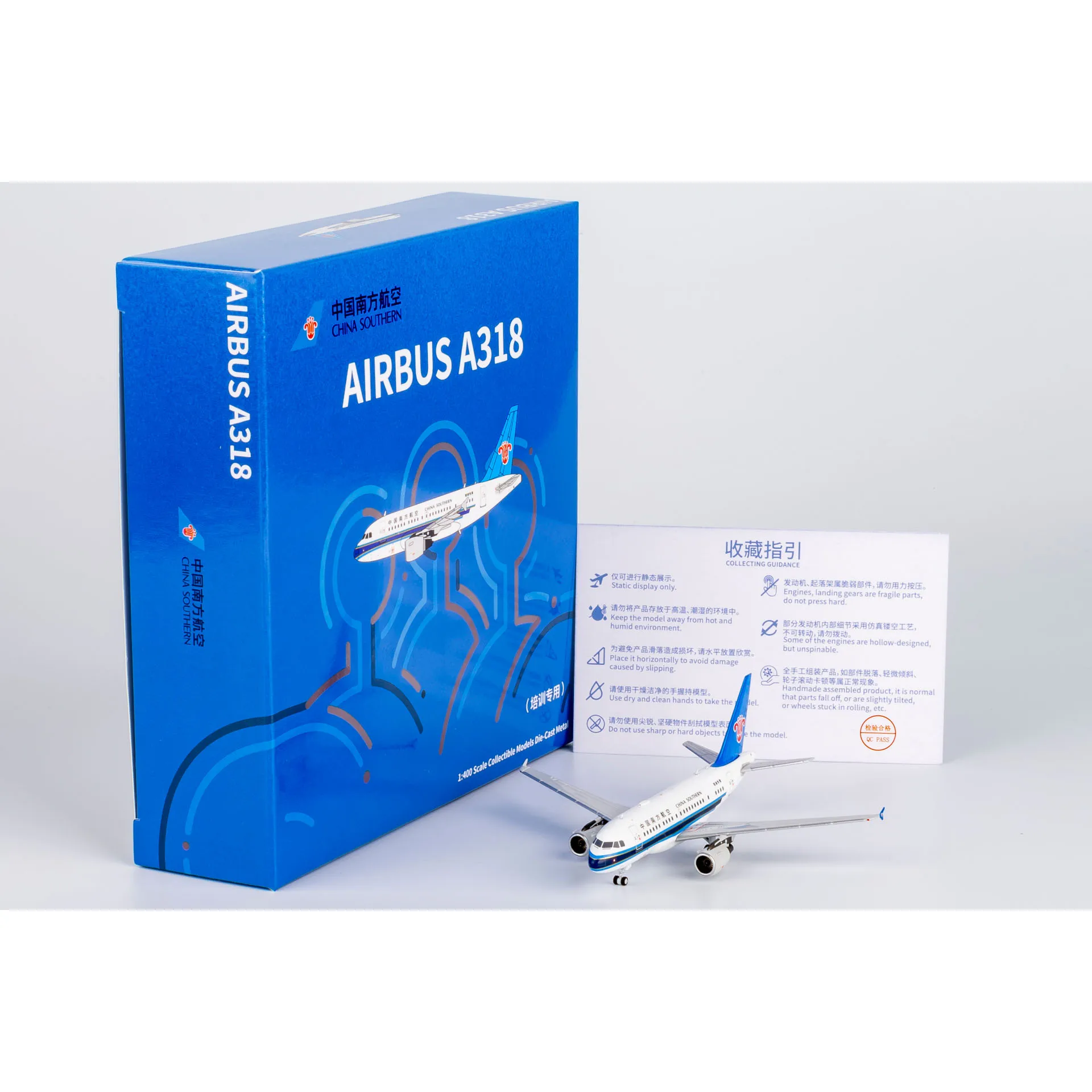 

24044 Alloy Collectible Plane Gift NG Model 1:400 China Southern Airlines Airbus A318-100 Diecast Aircraft Jet Model