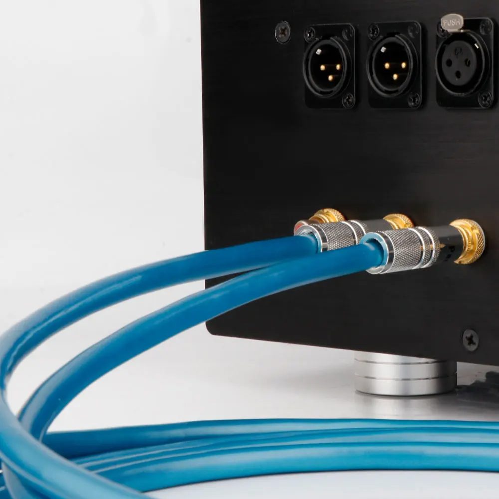 

X424 HiFi audio cable Cardas Cross Hi-end RCA Interconnect Audio Cable With silver plated RCA Plugs for Speaker Amplifier