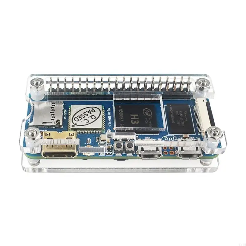Lightweight Acrylic Cover Case Accurate Holes for Banana Motherboards Outer Covers (Board Not Included)