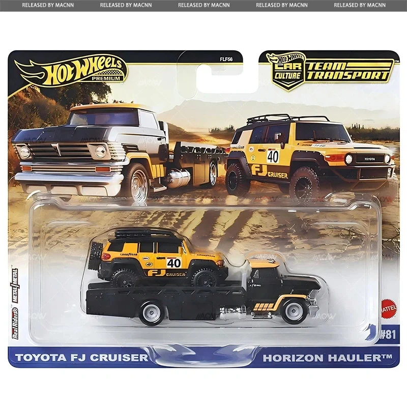 Hot Wheels Cars 73 Honda Civic Custom & Aero Lift Toyota FJ Cruiser 1/64 Metal Die-cast Model Collection Toy Vehicles FLF56