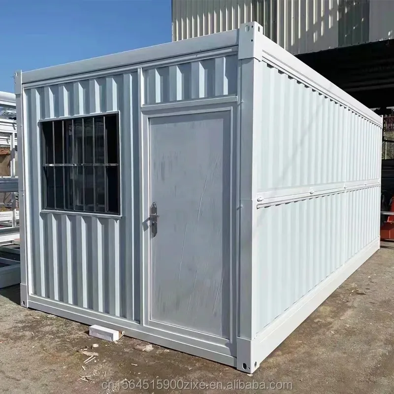 Foldable House Container  Building 2 Bedroom Portable Modular House China Shipping 20ft 40ft Folding House