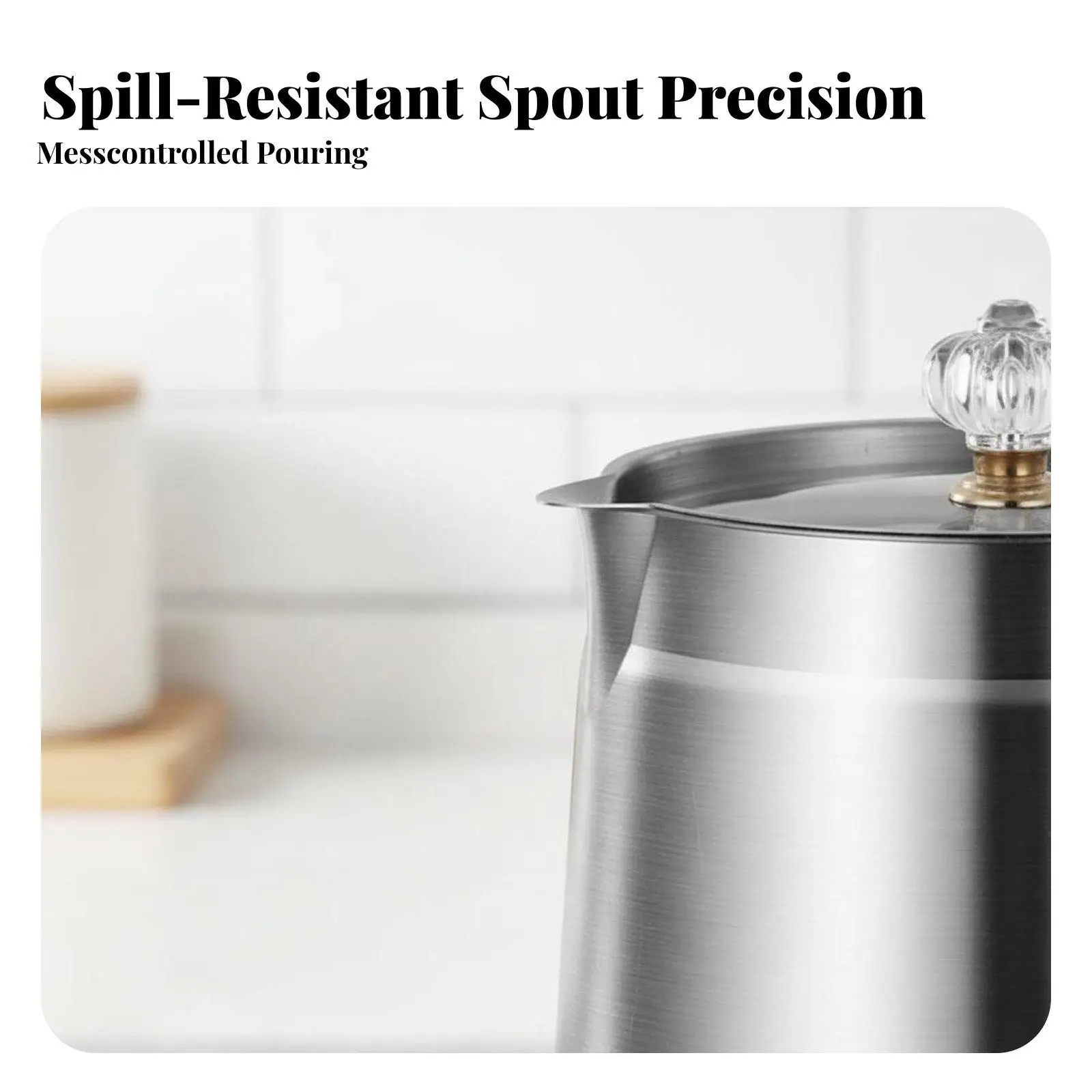 Stainless Steel Oil Strainer Pot Dust-Resistant Lid Meat Oil Container with