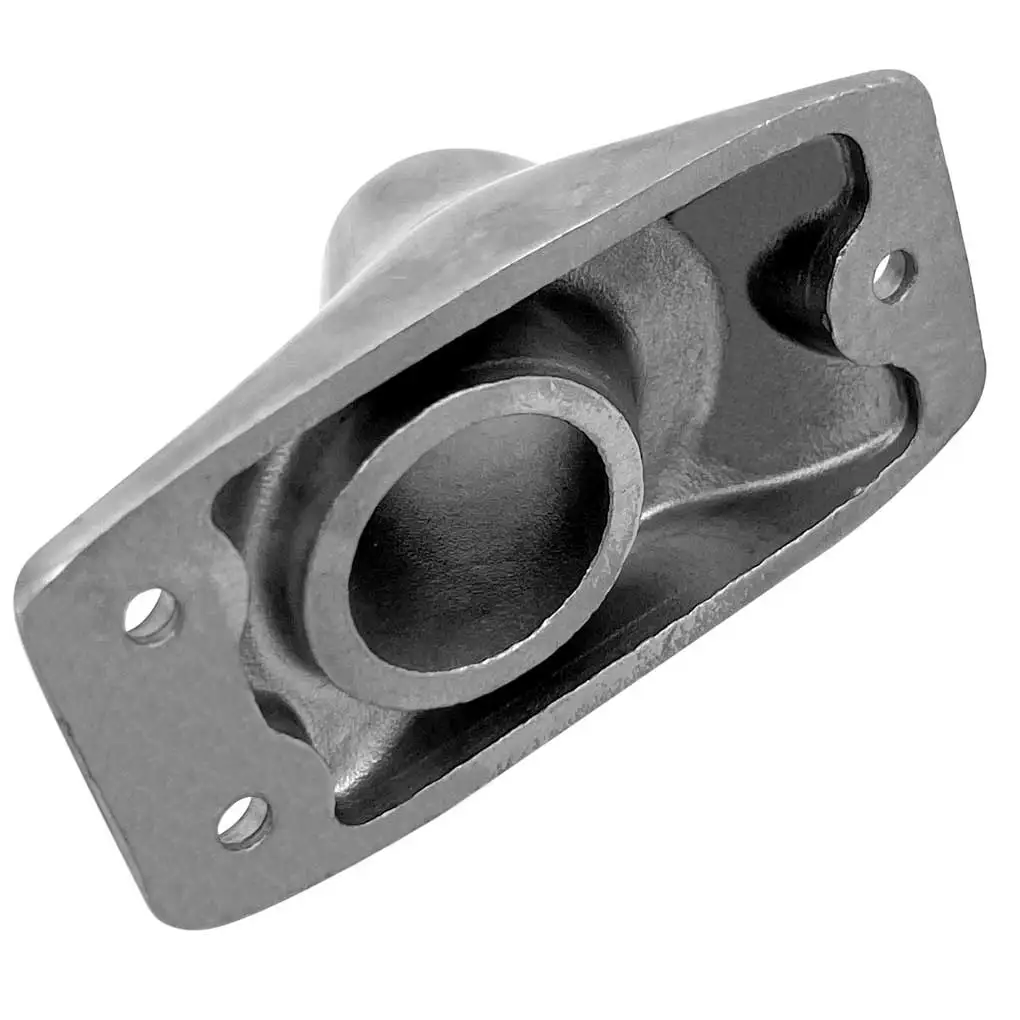 Flush Base Flag Socket Pole Mount Stainless Steel Fine Workmanship Compact Size No Burrs Long-lasting Boat Supplies