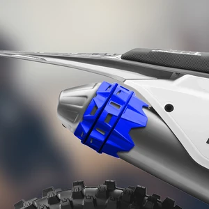 Protektor für stiller Schwanzschläuche für Yamaha, YZ125, YZ250, YZ250F, YZ450F, WR, 250F, 450F, YZ 80, 85, 426F, 250x, 450, FX, WR, 250R, 250X, 250X 10 Hauptverkäufe Auspuff WR - №2