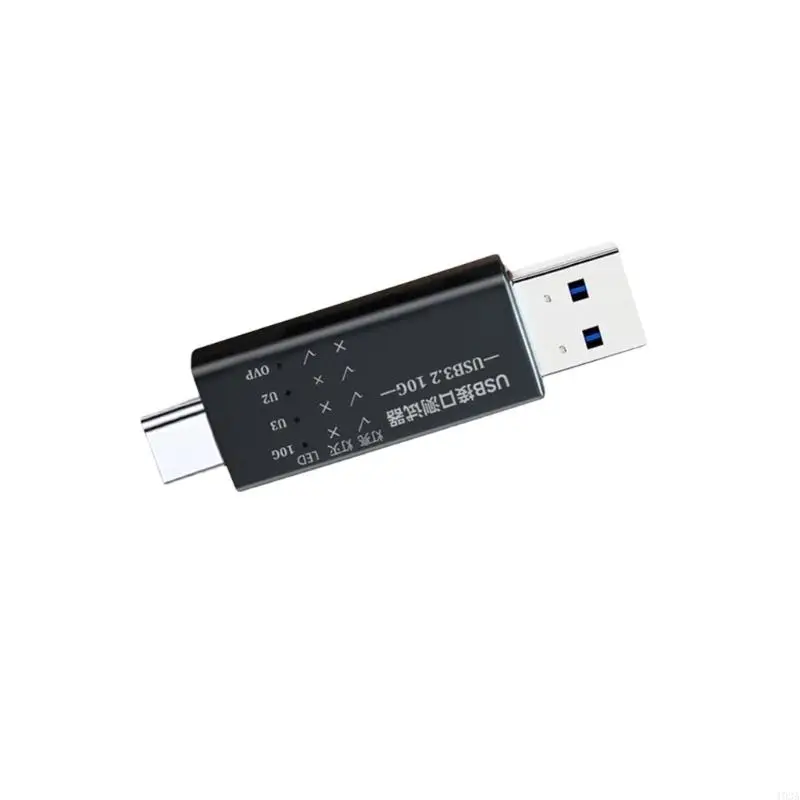 Tipo USB 3.2 Interfacce Tester con schermo LED per tensioni e corrente 193A
