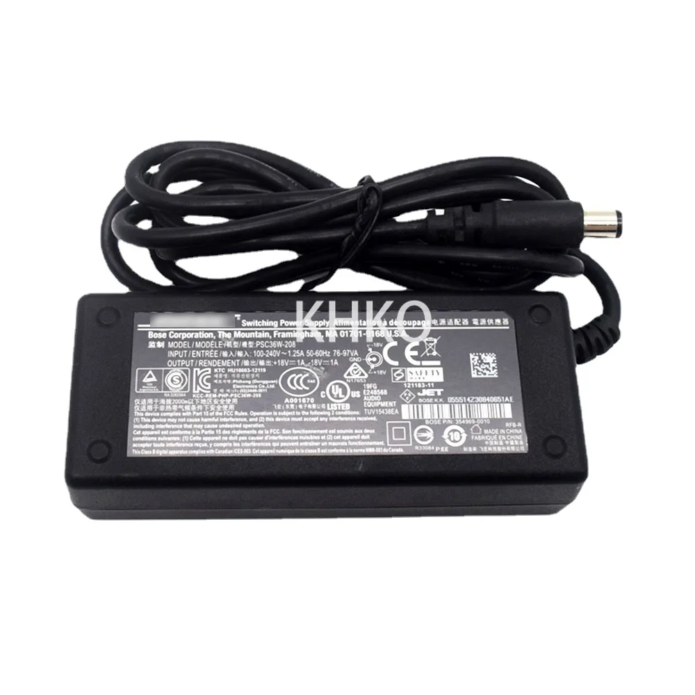 Original Power Adapter PSC36W-208 PSC36W 208 for SoundDock II III SERIES 2 3 11 Interface with Needle Dedicated