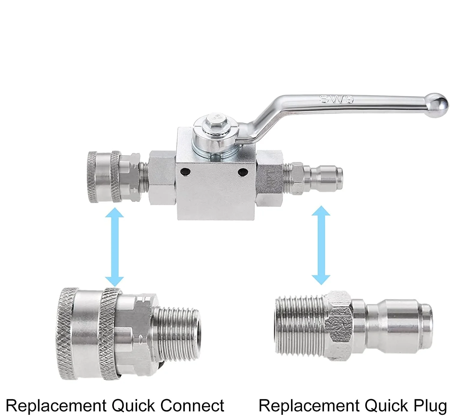 High Pressure Ball Valve 3/8