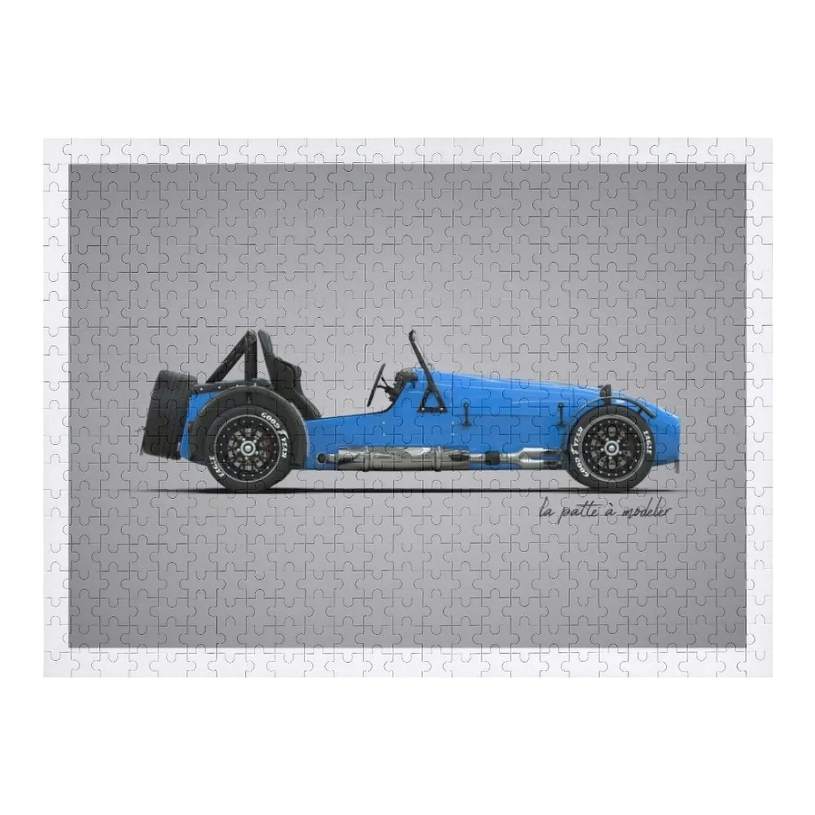 

Caterham / Lotus Super 7 Jigsaw Puzzle Personalized Kids Gifts Personalized Wooden Name Puzzle