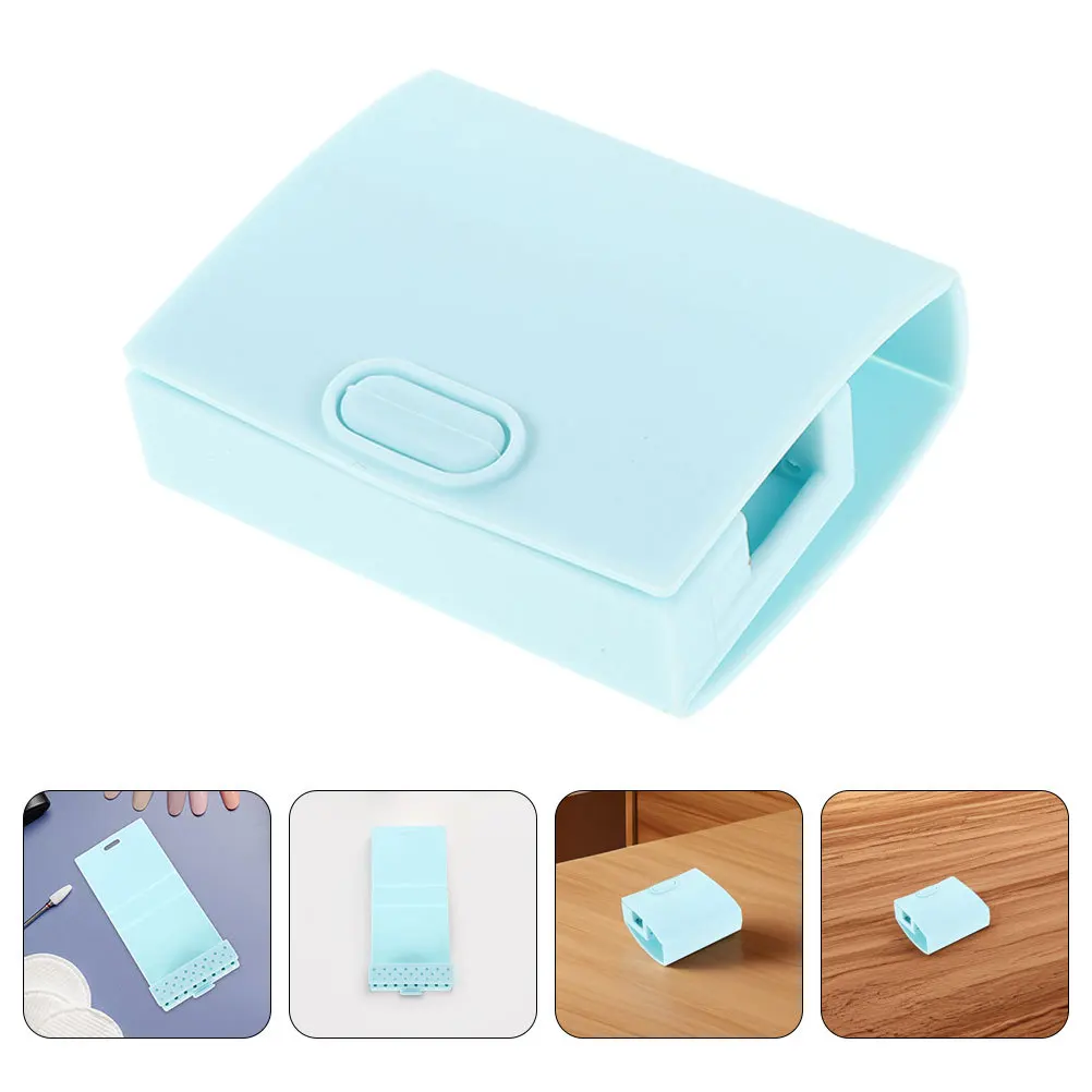 

2Pcs Nail Drill Bit Organizer Portable Tool Holder with Modern Design for Organizing Grinding Heads and Bits At Home Or Salon