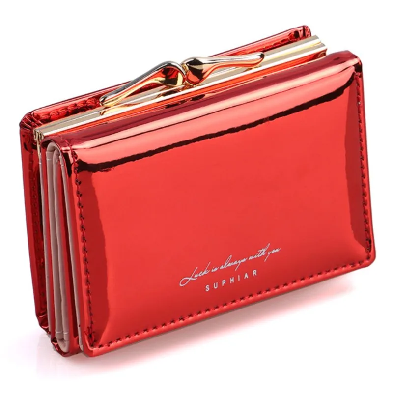 

Laser wallet for women,multi-functional leather coin purse,high-end multi-slot card case,carteras mujer,designer luxury bag