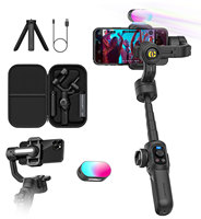 Aochuan Smart S2 Smart Gimbal Stabiliser for Smartphone Professional Industry-Standard 3-Axis Phone Gimbal with Extendable Rod