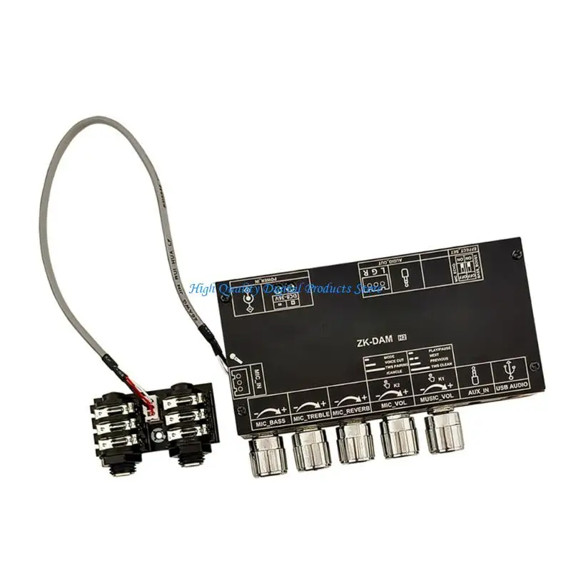 U2JE ZK-DAM Karaoke Reverberation Amplifier Board Bluetooth-compatible Insolated