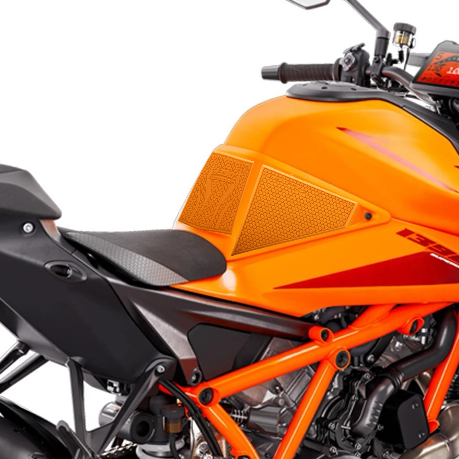 

Motorcycle fo r KTM 1390 Super Duke R EVO 2024-2025Tank Pads Side Gas Knee Grip Protective Sticker