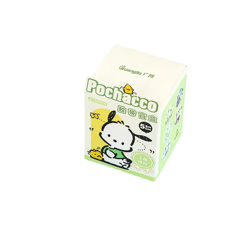 جديد سانريو Kawaii Pochacco الشريط صندوق أعمى حساب اليد المواد DIY الشريط لطيف الكرتون فتاة القلب