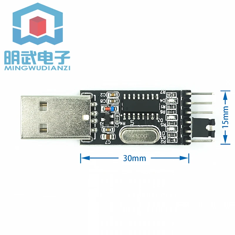 CH340G Knipperende bordmodule USB naar TTL STC-microcontroller Downloadlijn in negen knipperende machine