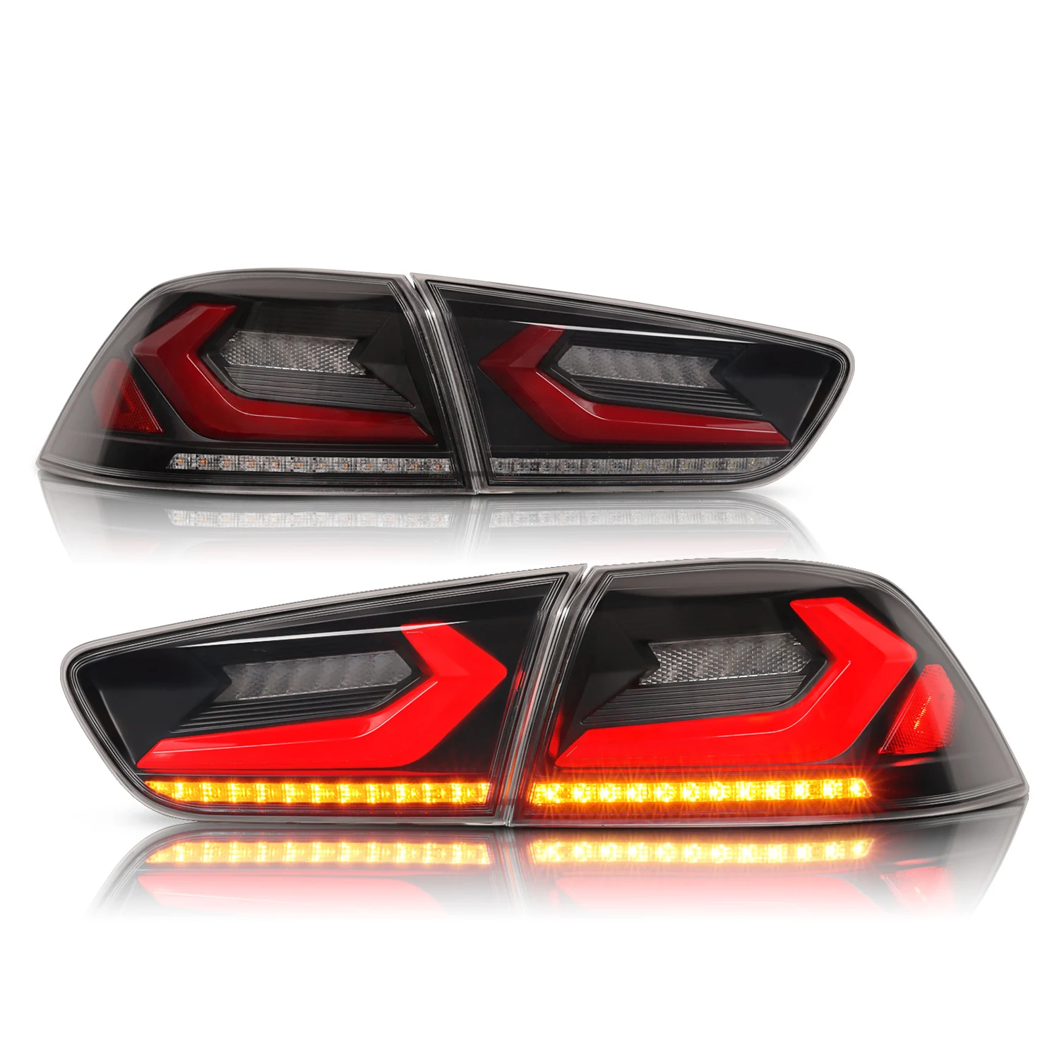 Archaic New Design Car Lamp With Sequential Turning Signal Running Light For lancer EVO X 2008-2018 Taillight