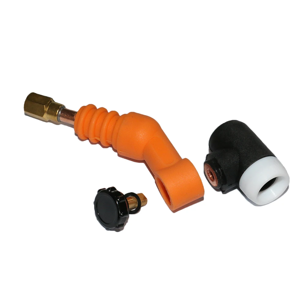 NR17 360° Orange Swivel Welding Head Tig Torch Head