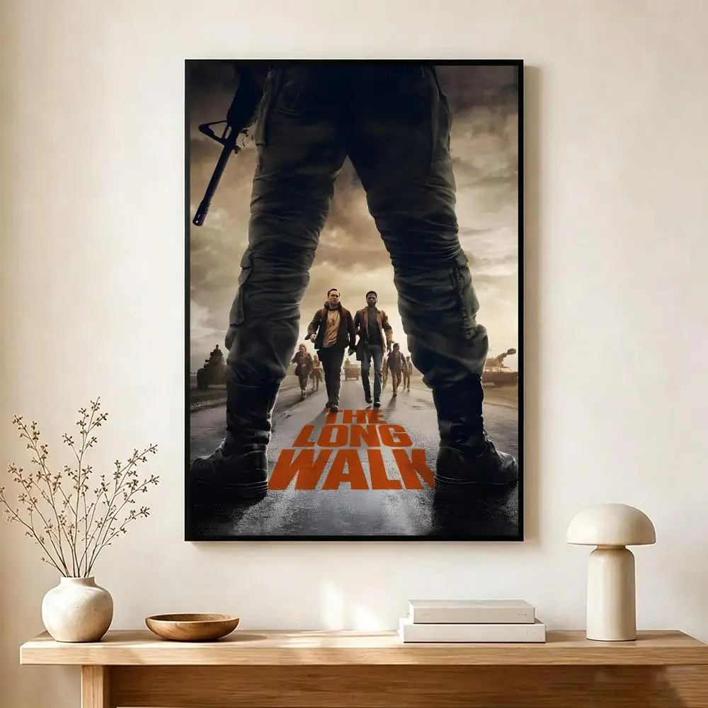 haunting movie T-The Long Walk Poster Modern Home Decoration Interior Design & Contemporary Wall Art Collection
