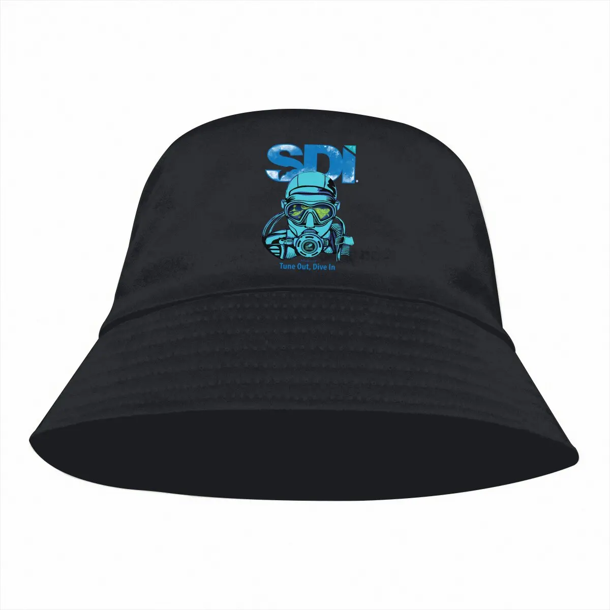 Diving Dive Bucket Hat Scuba Diving International SDI Men's Women's Fisherman Cap Hip Hop Beach Sun Fishing Hats