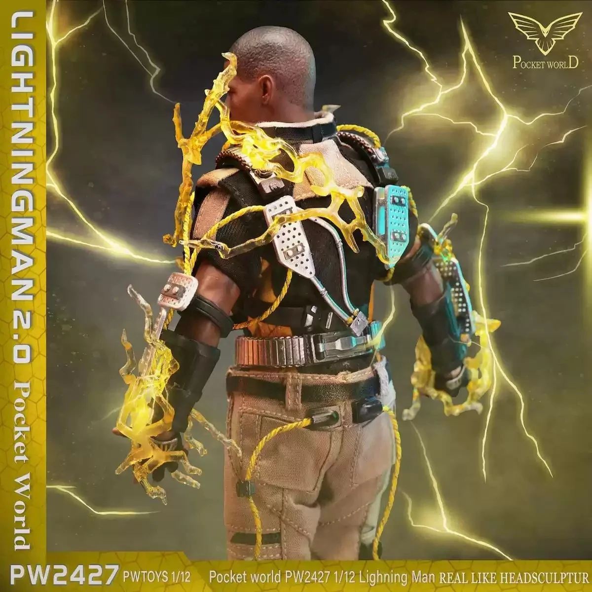 PWTOYS PW2427 1/12 Lighting Man 2.0 Max figurine 6 pouces