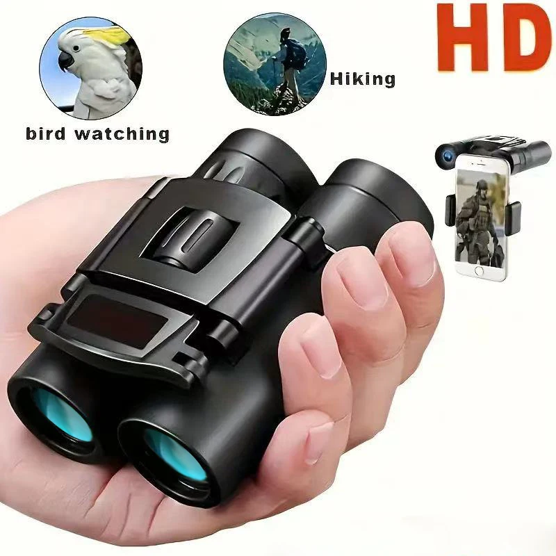 منظار عالي الدقة 40 × 22 للبالغين والأطفال، تلسكوب صغير قابل للطي طويل المدى بطول 2000 متر، تلسكوب رؤية عالي الطاقة لمشاهدة الطيور