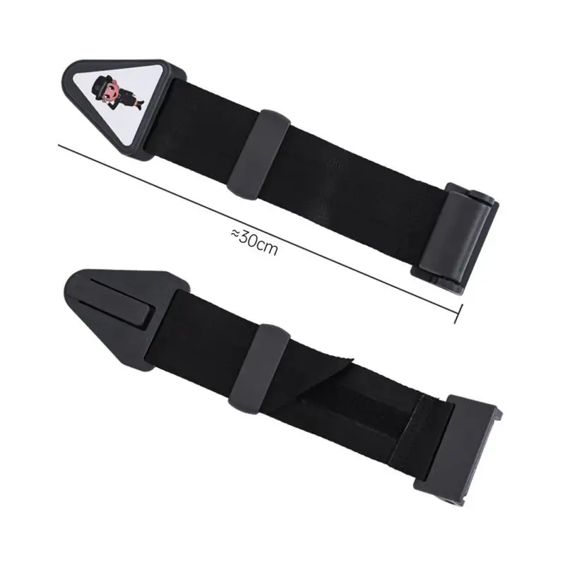 Простые в использовании молодежные защитные ограничения из полиэстера, регулируемые детские ремни безопасности для автомобиля, противозапотевающие ремни с защитой шеи