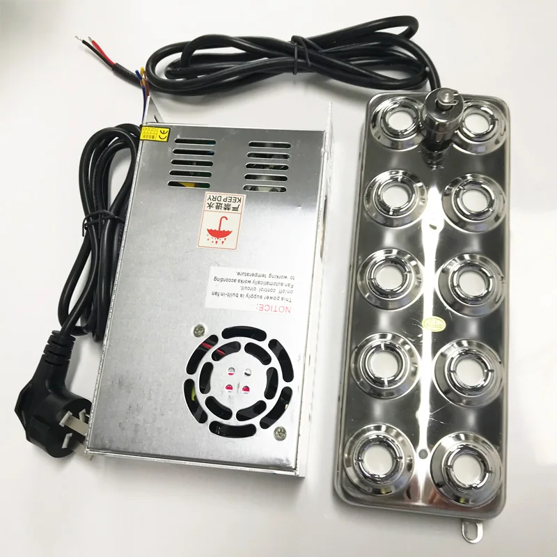 

3kg/hour Electric 220V Ultrasonic Industrial Humidifier 3L Max Mist Maker for Restaurant Farm Mushroom Growing