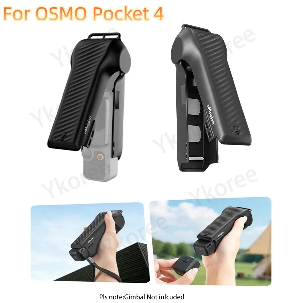 Estuche Rígido de Protección Total para DJI Osmo Pocket 4, Almacena 2 Filtros, Cubierta Protectora para Accesorios de Gimbal Pocket 4