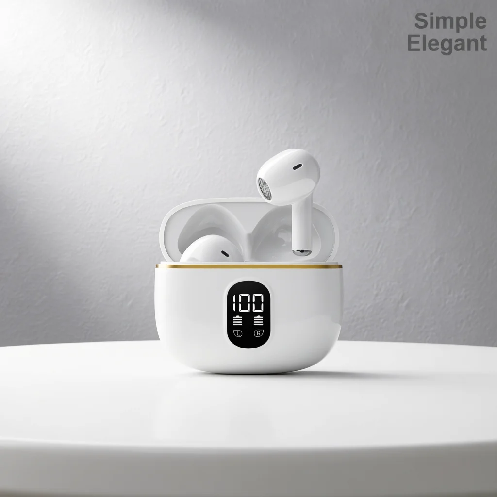 Bluetooth Earphone Wireless Headphone ENC-Calling Noise Cancelling ...
