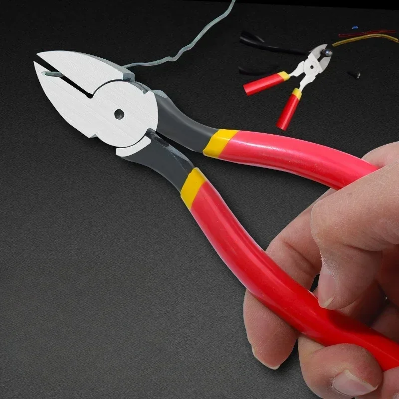 

2023 new 5/6/8inch Diagonal Pliers Multi Functional Electrical Wire Cable Cutters Cutting Side Snips Flush Nipper Hand Tools