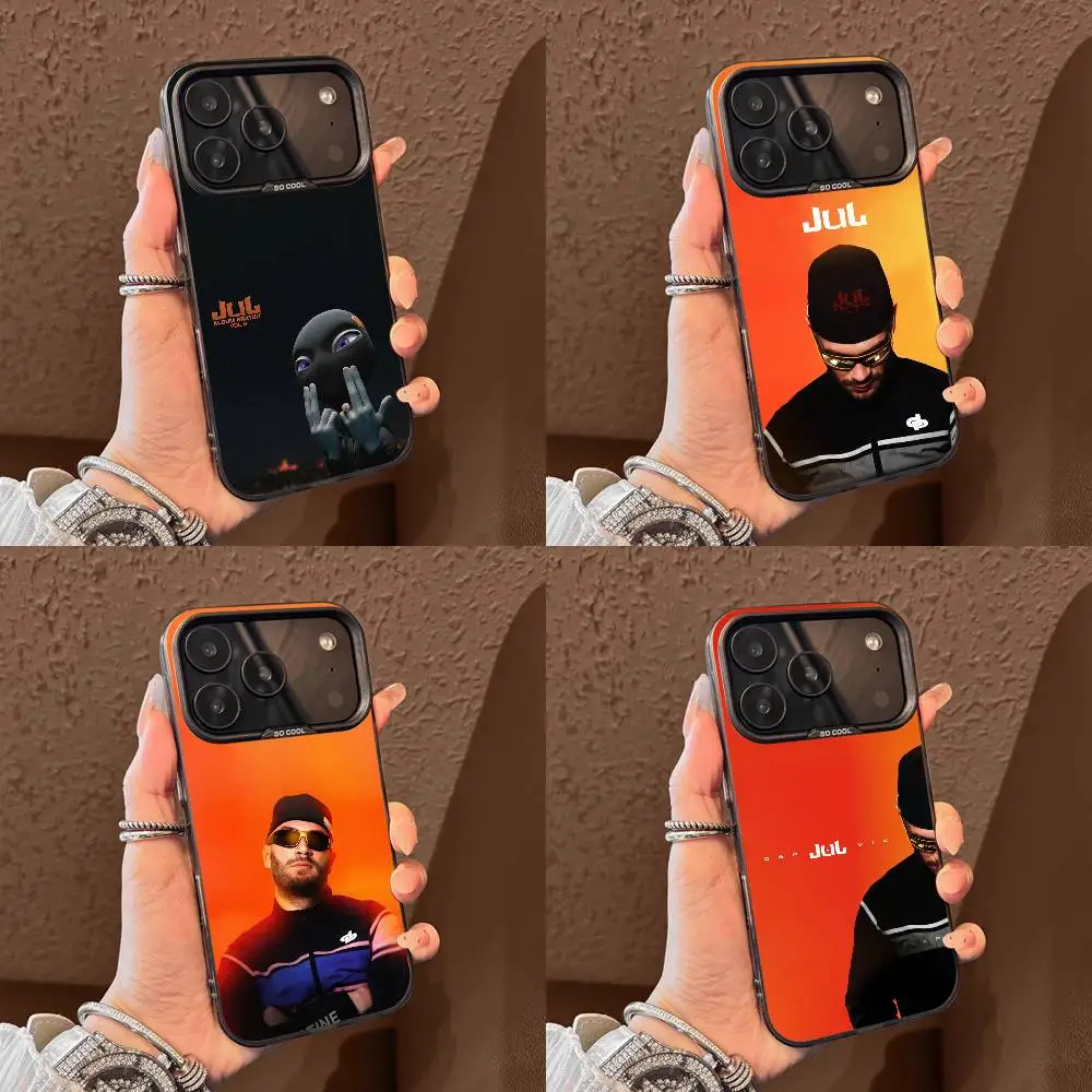 

J-Jul DP a vie Album gratuit vol 8 Phone Case For iPhone 17,16,15,14,13,12,11,Pro,Max,Plus,E,Air,Mini Black Tpu Cover