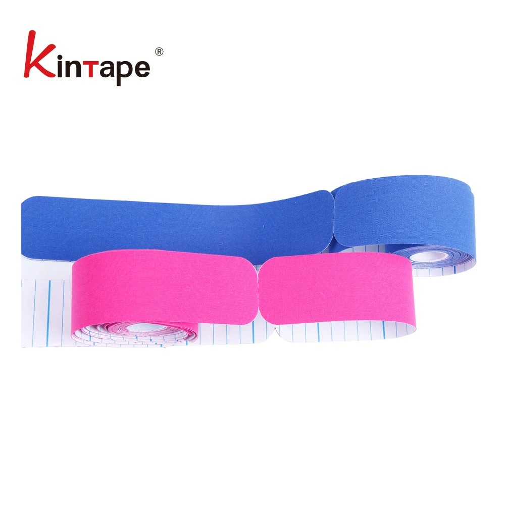 [DL Bulk Price] Pre Cut  I Strips Kintape - in Roll 5cm x 25cm 20 pieces Pre Cut Kinesiology tape for Musle I Patch