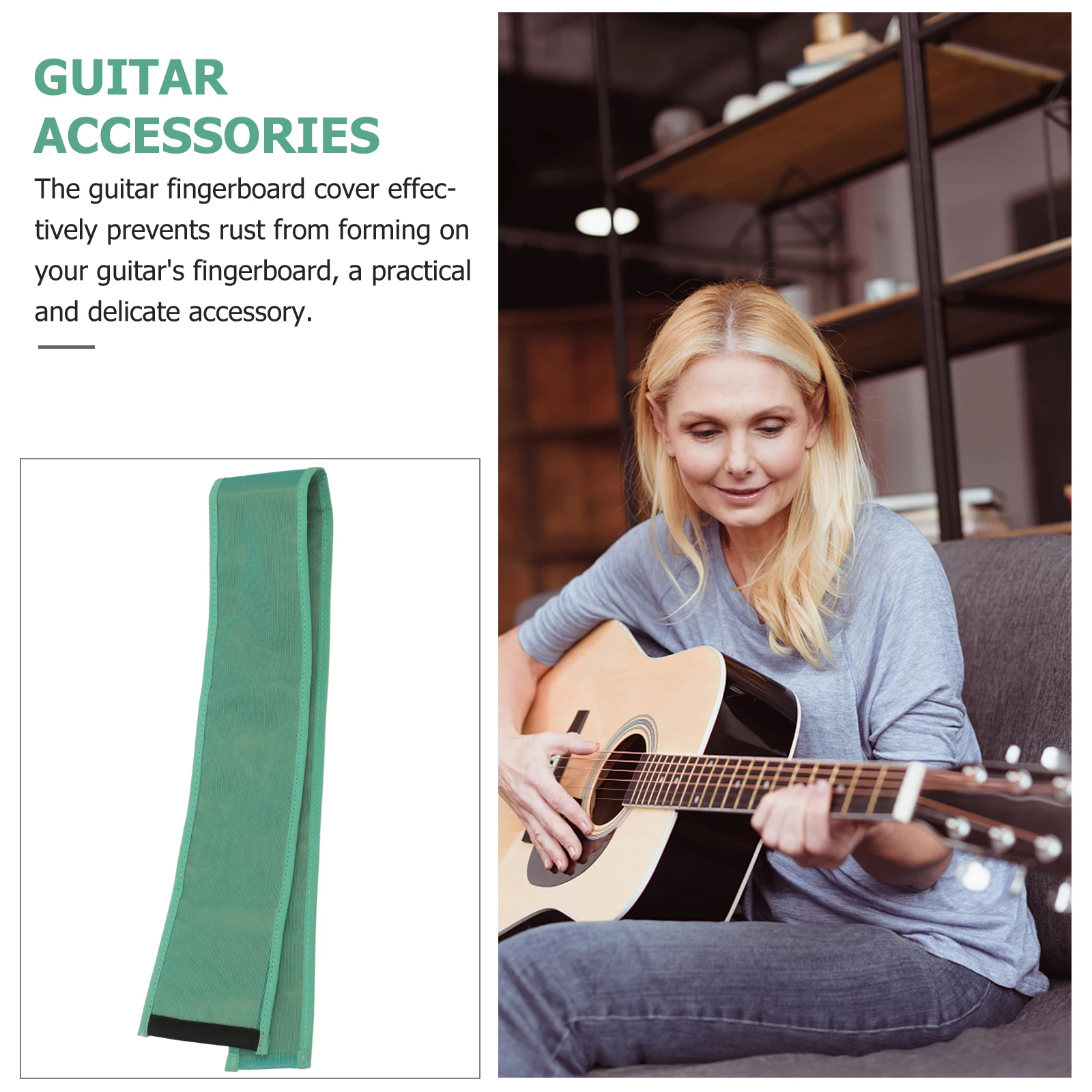 

Guitar Fingerboard Protective Cover Rust-Resistant Durable Supple Fretboard Protector Guitar Maintenance Tool Fingerboard Cover