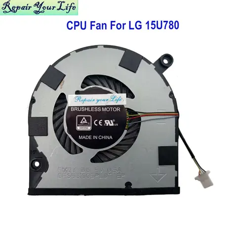 Laptop Cooling CPU Fan For LG 15U780 Ultra Book 15U780-PA70K 15U780-GA56K 15U780-PA50K 15U780-PA5MK 1323-01C6000 DFS531005PL0T