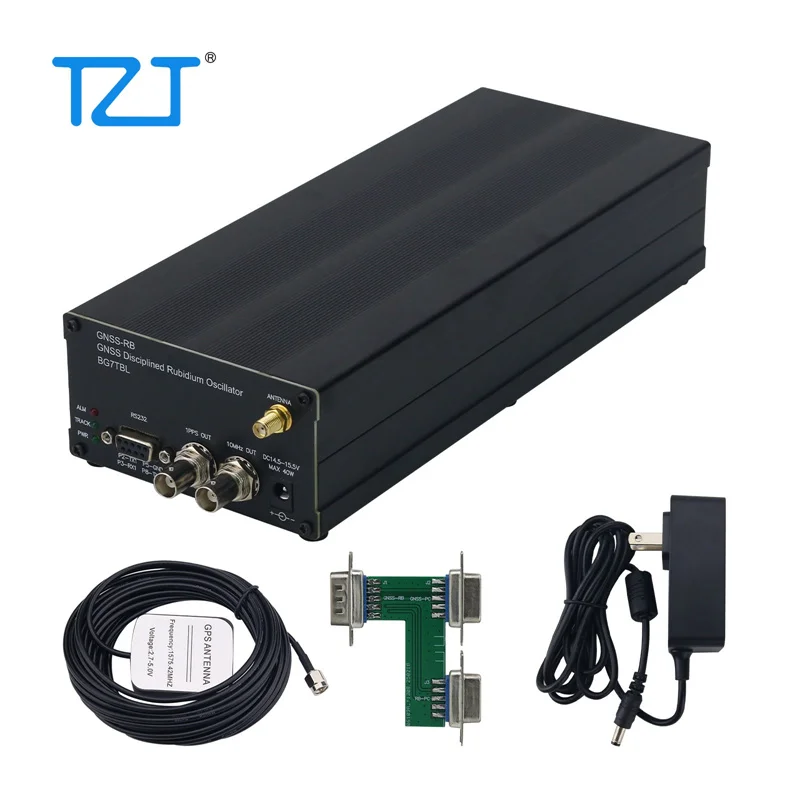 TZT GNSS-RB-SR0100 GNSS Disciplined Rubidium Oscillator 1PPS Square Wave Output GPS/BDS/GAL/GLO/QZSS Receiving
