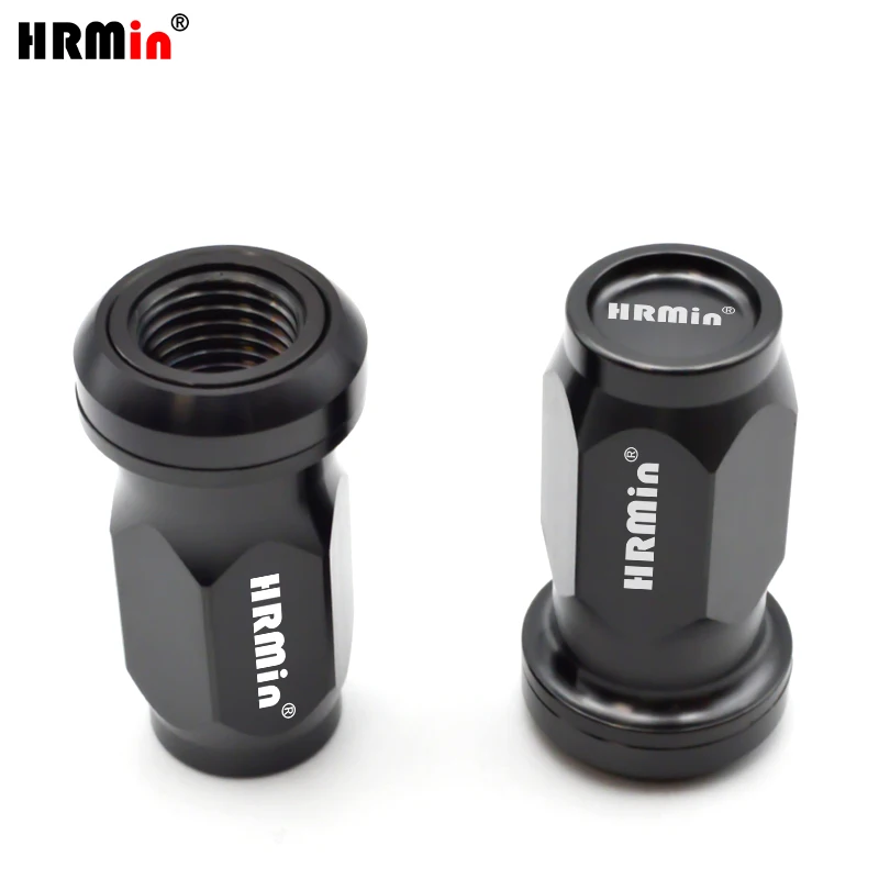 HRMin 10.9 grade Gr.5 titanium 60 degree cone seat free washer wheel lug nut titanium nut M12*1.25mm for Nissan,Greatwall,Geely