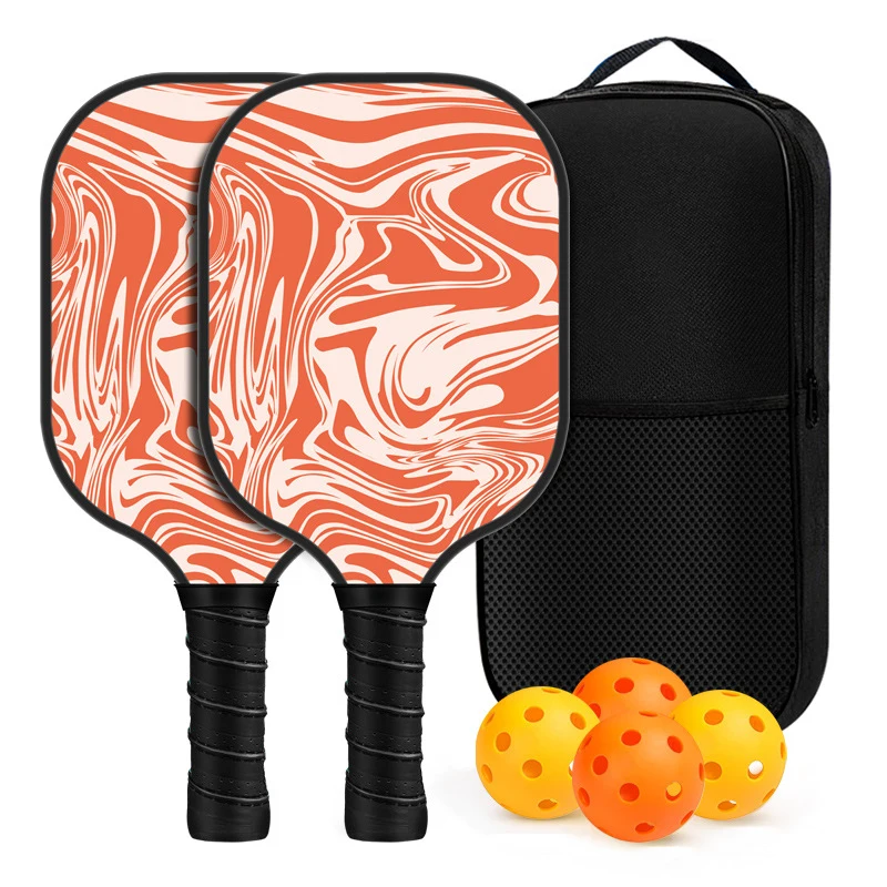 

Fiberglass Pickleball Racket Set Sports Training Set