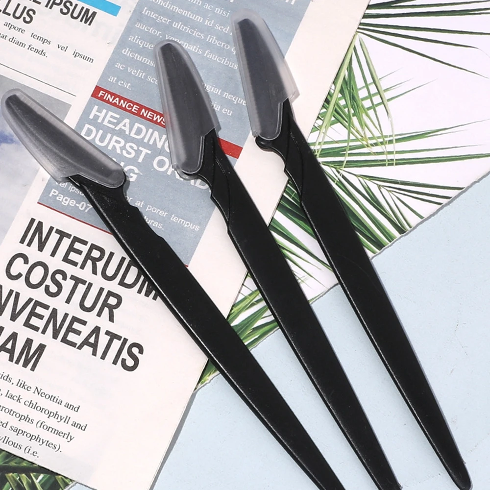 

Makeup Tools Eyebrow Razor Trim Stainless Steel Blade Eyebrow Mesh Blade Sharp Eyebrow Shaving Tools For Cosmetic Decoration And Repair Of Eyebrow Shaping Facial