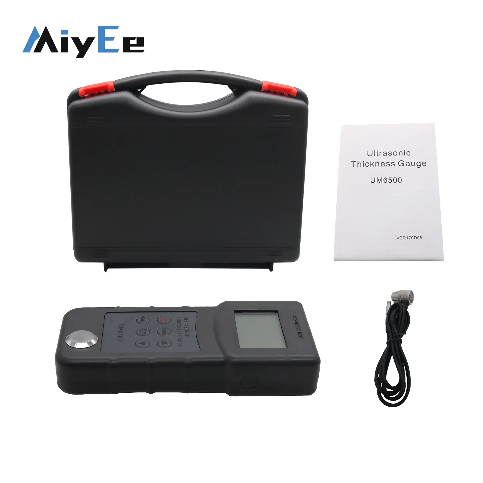 

UM6500 Portable Handheld Digital Ultrasonic Thickness Gauge LCD Ultrasonic Tester Meter RISEPRO