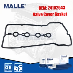 Engine Valve Cover Gasket Set For Buick Excelle 1.5 L28 Chevrolef Lova BAOJUN 310 610 WULING Car Accessories 24102543 Auto Parts