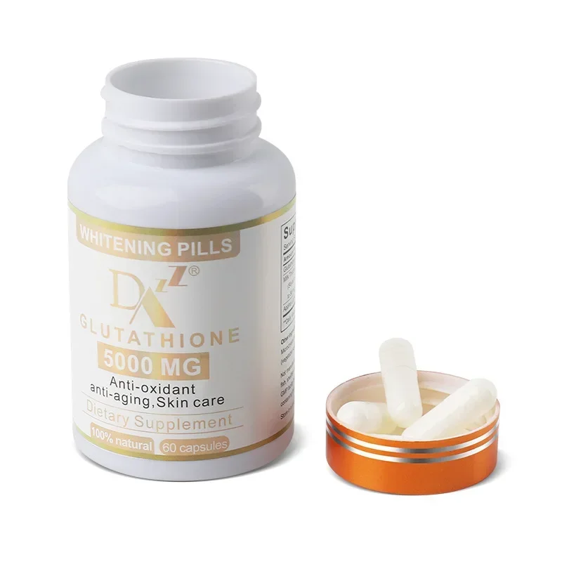 Glutathione capsule whitening, anti-wrinkle, anti-cell aging, melanin removal, anti-oxidation health food free of charge.