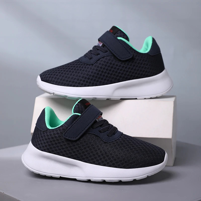 

Autumn Childrens Boy Sneakers Outdoor Sport Nono-slip School Kids Running Shoes Soft Boys Leisure Trainers Mesh Walking Footwear