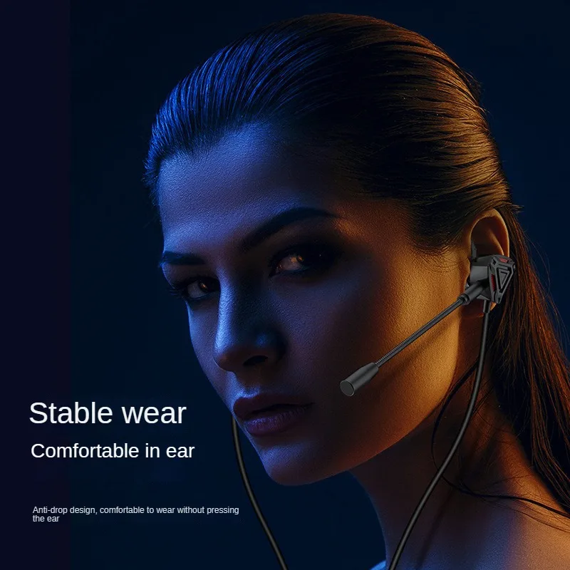 Gaming-Headset mit Mikrofon Gaming-Headset In-Ear-Handy Computer Kabel Headset Headset Gamer