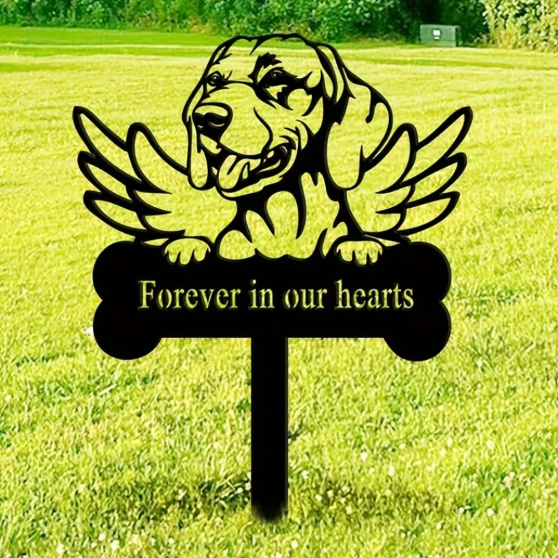 

Vizsla Dog Memorial Stake, Metal Stake, Pet Grave Marker, Sympathy Sign, Remembrance Stake for Patio Decoration